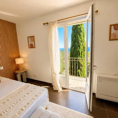 Vue Avec Piscine Privee Villa Santa-Reparata-di-Balagna