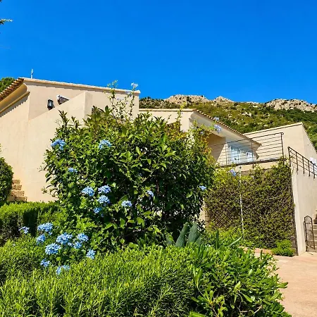 Vue Avec Piscine Privee Santa-Reparata-di-Balagna